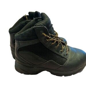 Interceptor MNIN0340100 Men's Black Leather Non Steel Toe Boots Size 7